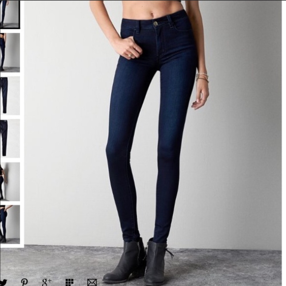 NEW American Eagle High Rise Skinny Jeans Size 2
